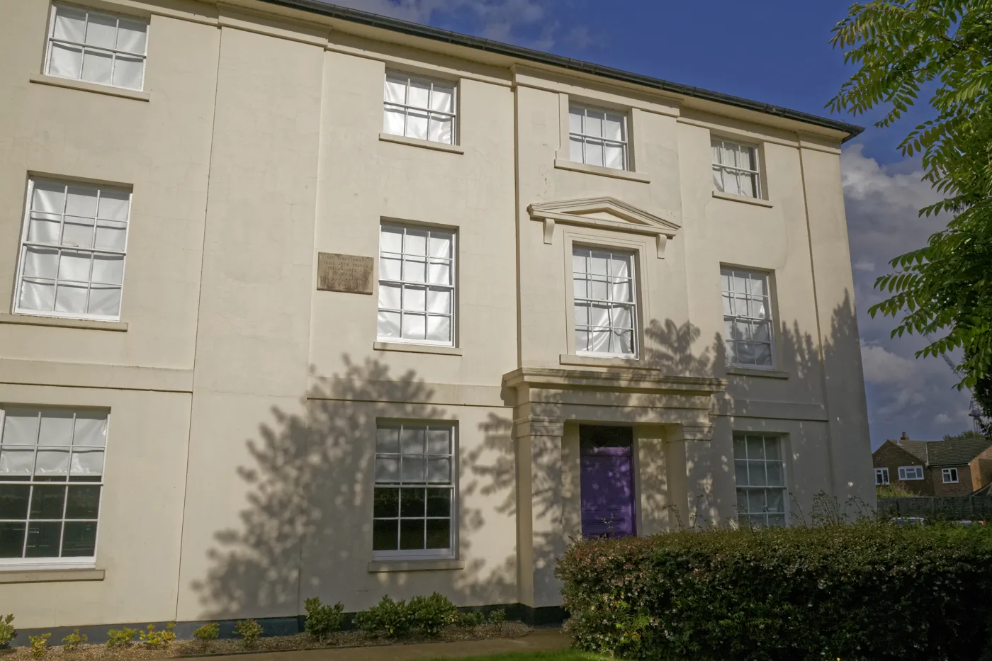 The Bishop's Stortford Museum building on South Road, part of the South Mill Arts site